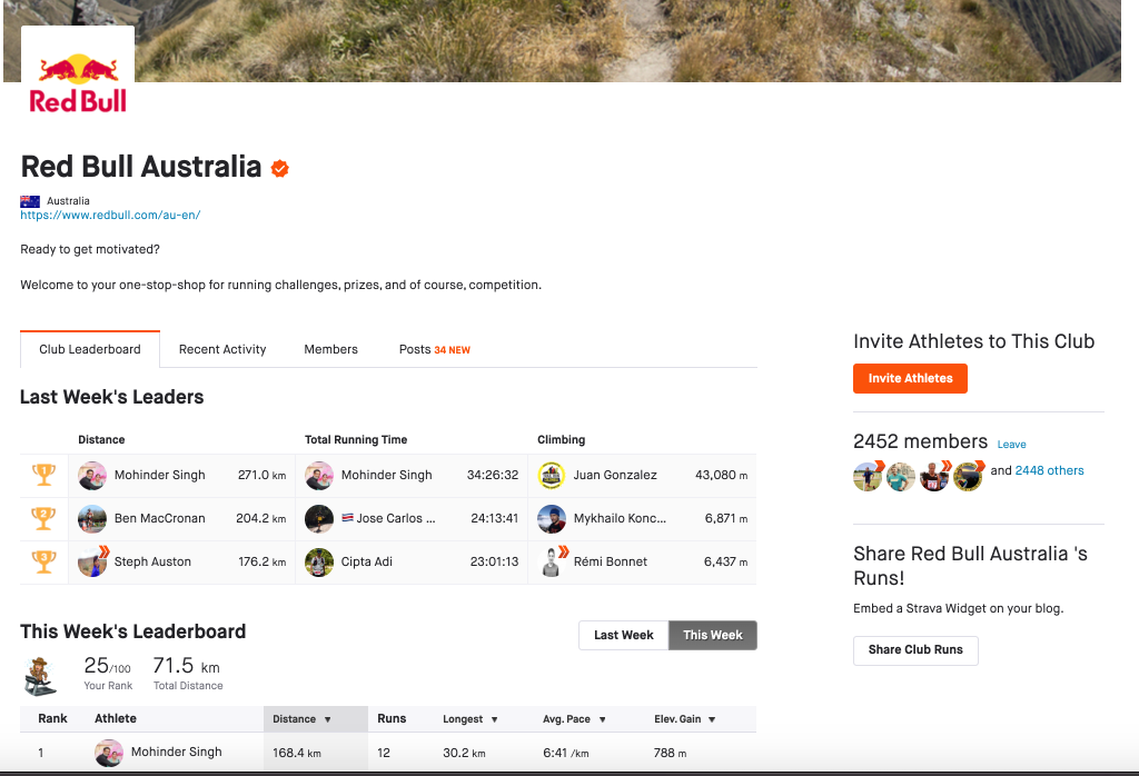 strava business 10