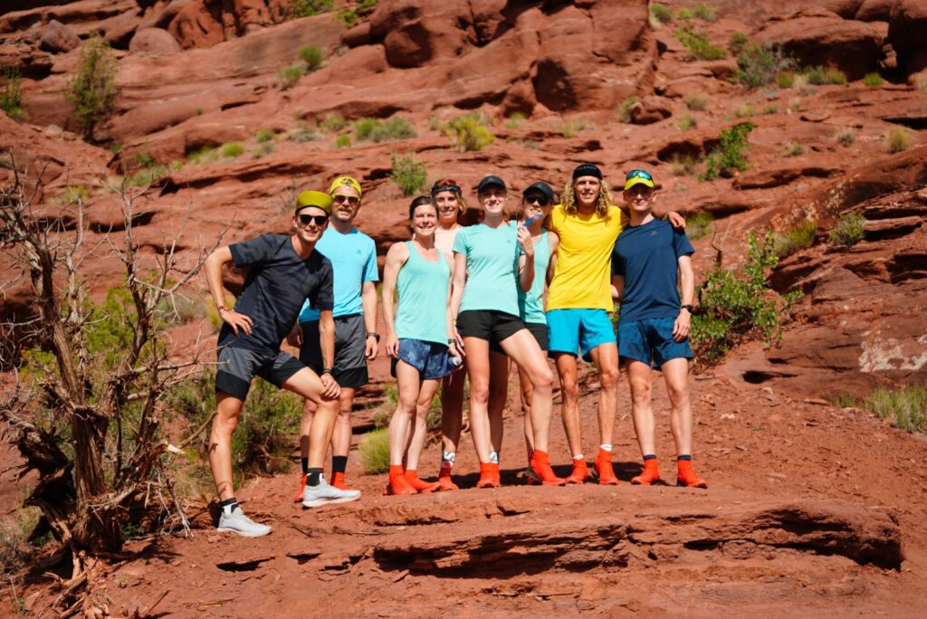 salomon running academy team shot