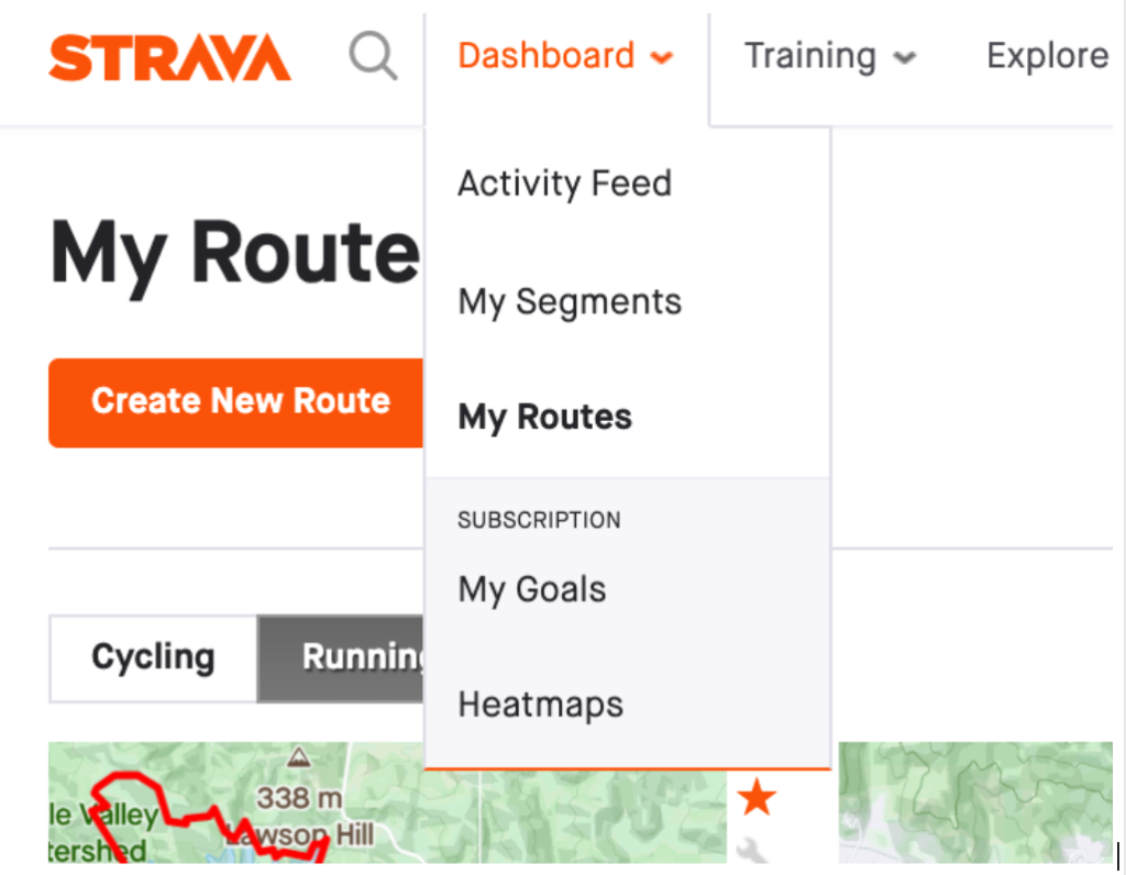 my route strava segment create